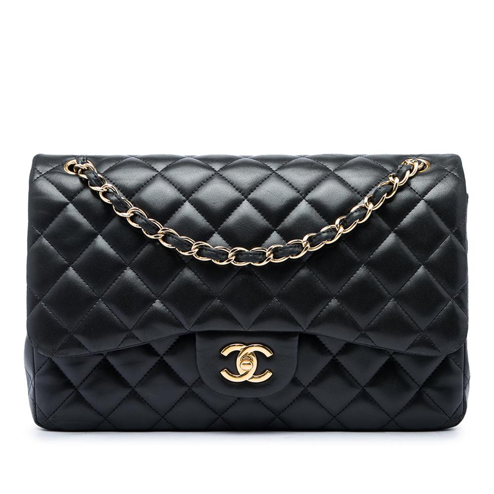 Pre-Loved Chanel Jumbo Classic Lambskin Double Flap